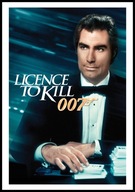 A2 PLAKAT FILM LICENCJA NA ZABIJANIE, LICENCE TO KILL, JAMES BOND, (1989)