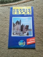 Gdańsk Gdynia Sopot stary plan miasta autobusy tramwaje