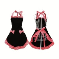 Fartuch kuchenny fartuszek KOLOROWy kwiatki kieszen DOM RESTAURACJA