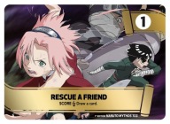 Naruto Mythos TCG - Rescue a Friend - Mission HOLO