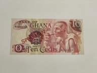Ghana - 10 cedis - 1977 - specimen - UNC