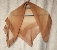 CHUSTKA APASZKA KOLOR BRZOSKWINIOWY CIENIOWANY 72 X 70