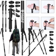 Kije trekkingowe do nordic walking Force regulowane 63-130 cm składane