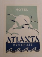 Etykiety, naklejki pamiątkowe hoteli, linii lotniczych - Polska i Świat