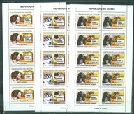 Psy-koty. REP.GUINEE. MNH. 3 ark. A 2007r