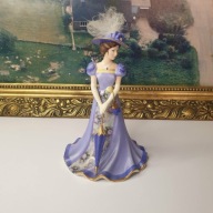 Lena Liu „Spacer w parku” – porcelanowa figurka dzwonek, certyfikat