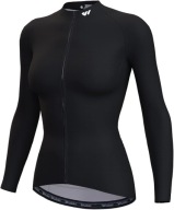 Wulibike Trykot kolarski z długim rękawem, damska koszulka rowerowa M
