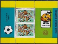 **WM82 INDONESIA BL.46a = 85E NADRUK CZERWONY