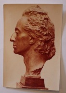 FRYDERYK CHOPIN, brąz, rzeźbił Alfons Karny, 1949 rok, CZYSTA