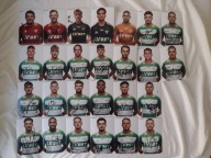 Zdjęcia 10x15 autografy Lechia Gdańsk sezon 2025/26