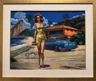 JACEK PAŁUCHA - AKRYL NA PŁÓTNIE - PIĘKNY