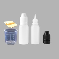 ZESTAW 10szt Butelki Gorilla 10ml + 5szt miarka DIY Liquid olejki kosmetyki