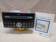FORD 4M5T-18C815 Sony CD MP3 Fabryczne Radio KOD Instrukcja CDX-FS214 C307