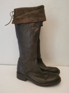 BUBETTI BOTKI KOZAKI BUTY SKÓRZANE R.41 \26,5 CM MUSZKIETERKI