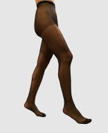 Rajstopy zwykłe 20 den AMOREE - czarne - rozmiar M