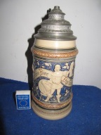 -Karczmiak -Stary kufel-27cm ok, 1880r -12--