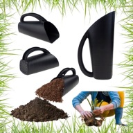 NABIERAK NABIERKA SZUFELKA MAŁA OGRODOWA PLASTIKOWA DO ZIEMI PIASKU NAWOZU