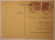 STARE PISMO - LIST + 2 STARE ZNACZKI + 2 STARE PIECZĄTKI - CIESZYN 1935 rok