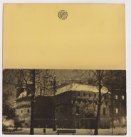 Kraków BARBAKAN Karnet Świąteczny ok.1964r nakład 887 sztuk 186x175mm l835