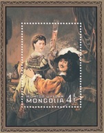Mongolia 1981** cena 4,40 zł kat.4€ - malarstwo, Rembrandt