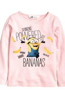 H&M Dżersejowy top Minionki 122/128