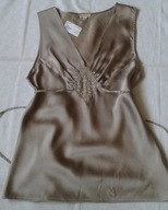 Manitoba -luksusowa, jedwabna bluzka/top