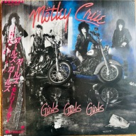 Motley Crue Girls Girls Girls EX++/NM Japan Obi LP 1987 Elektra P-13467