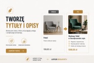 Profesjonalne opisy aukcji + tytuły SEO | Gotowe do wstawienia