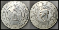 MNB - WŁOCHY 1 Lir 2000 # HISTORIA LIRA (1L 1936) # SREBRO # RZADKA # st 1-