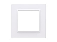 Simon 10 Ramka pojedyncza biały CR1/11 Kontakt-Simon