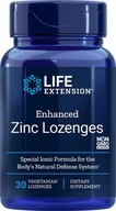 Suplement diety Life Extension Enhanced Zinc Lozenges cynk do ssania 30 szt