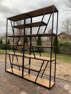 GEORGIA Regał Loft Nowoczesny Salon Kuchnia Łazienka DĄB SOSNA ok. 6tyg