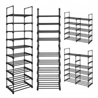 SZAFKA NA BUTY OBUWIE REGAŁ POŁKA METALOWA WYSOKA WĄSKA ORGANIZER STOJAK