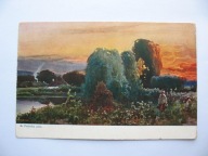 MICHAŁ POCIECHA JESIEŃ przedwojenna POCZTÓWKA