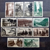 ZSRR Mi. Nr.625-636 1938r. Widoki Krymu i Kaukazu