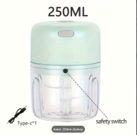 SIEKACZ DO WARZYW CEBULI CZOSNKU MINI ELEKTRYCZNY ROZDRABNIACZ + 2 TARKI