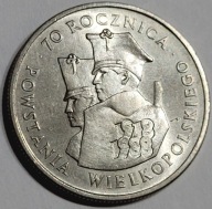 100 zł 70 Rocznica Powstania Wielkopolskiego 1988 (Licytacja nr 259)