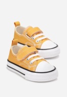 Żółte Trampki przed Kostkę Zapięcie na Rzep R 20