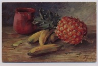 Martwa natura ananas banany ok.1914r. o099