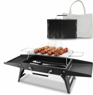 Grill Weglowy Skladany Turystyczny Kempingowy Charmline Maly Przenośny