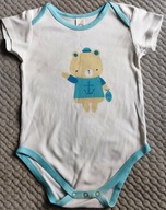 Baby Club by C&A śliczne body z krótkim rękawem r. 98