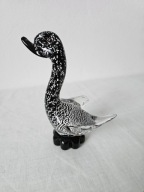 Figurka Szklana Kaczka Rzeźba Styl Murano