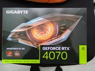 Karta graficzna GIGABYTE GeForce RTX 4070 WINDFORCE 12 GB GDDR6X