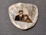 Pin emaliowany broszka dla Fanów Zmierzchu Twilight przypinka pins