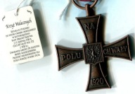 Krzyż Walecznych z 1920r-Replika