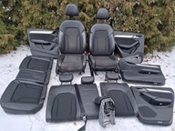 Fotele Fotel Boczki Pół Skóra Komplet Audi Q3 8U S-Line