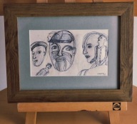 Levkovitch (1936-2025) LOS SPRZYJA ODWAŻNYM 1983 technika mieszana