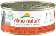 Almo Nature HFC kurczak z dynią w sosie 150g.