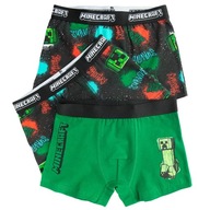 Cool, Majtki bokserki chłopięce, Minecraft, 3 szt., 158 / 164 cm