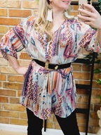 Etam bluzka koszula tunika plażowa duży rozmiar 48